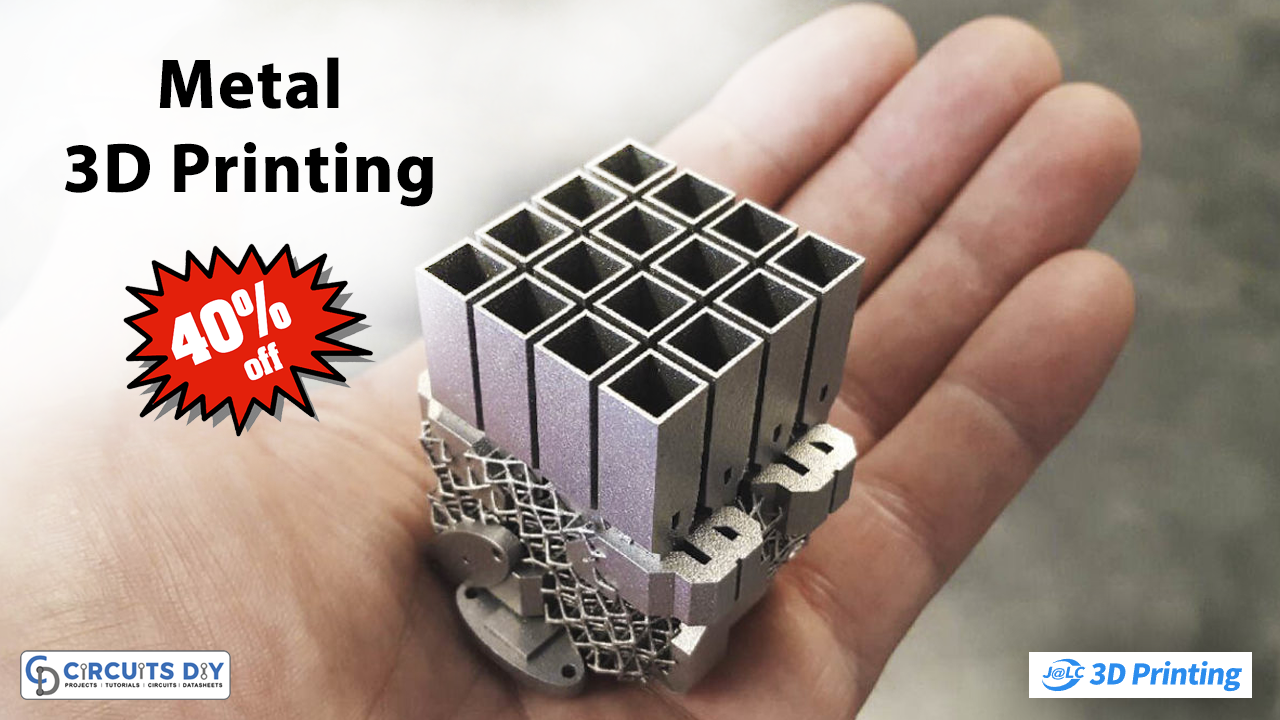 JLCPCB 3D Printing Services-Metal 3D Printing 40% Off Activity