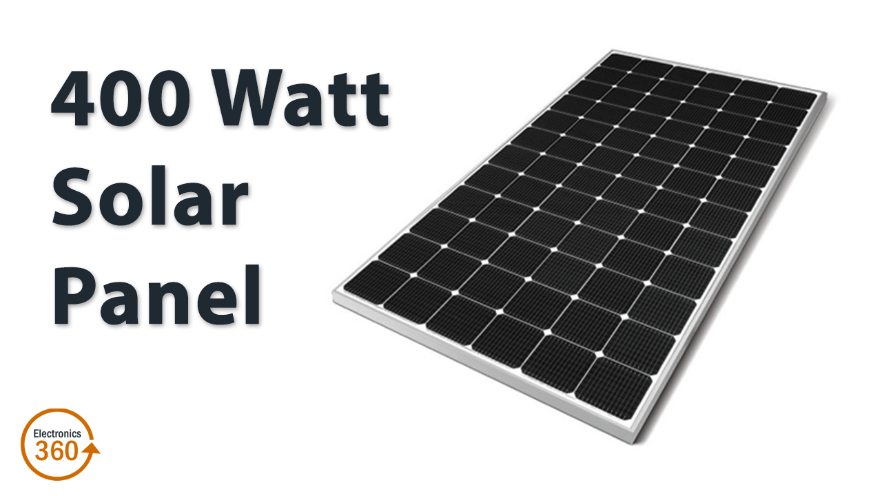 400-Watt Solar Panel