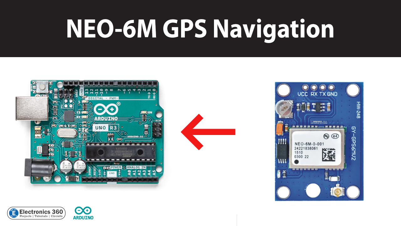 Interfacing a NEO-6M GPS Module with Arduino