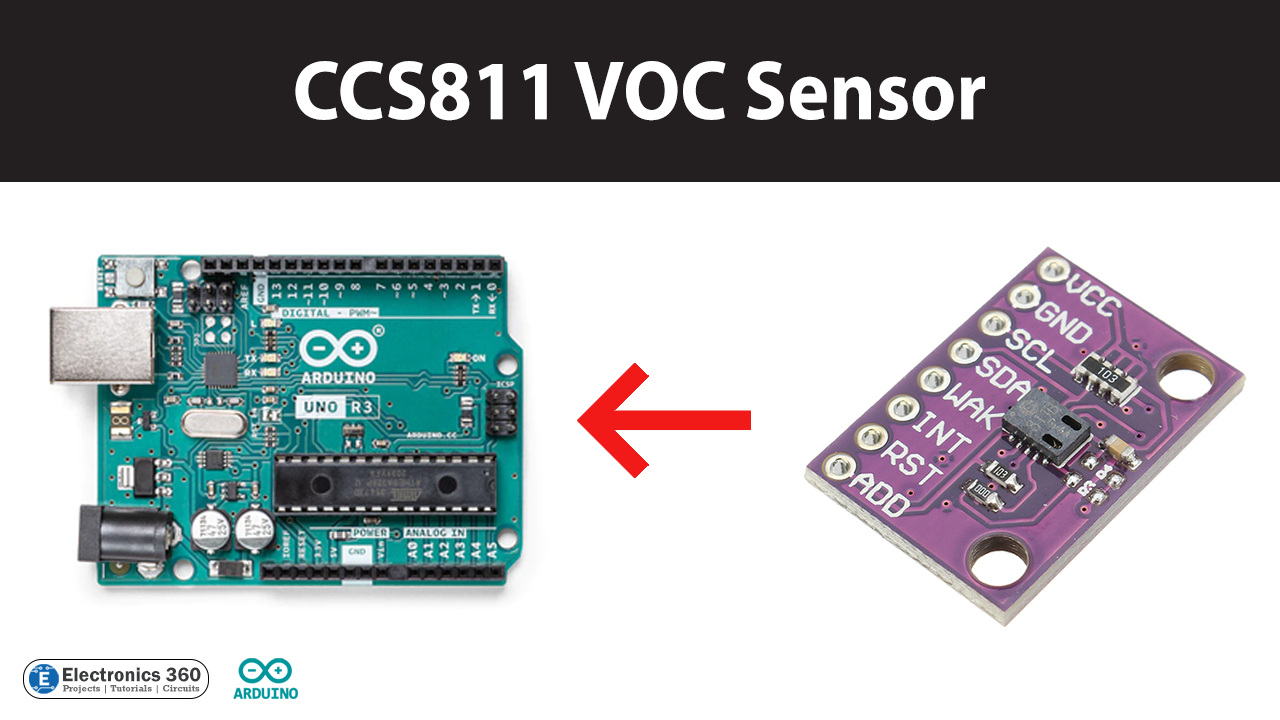 Interfacing CCS811 VOC Sensor with Arduino
