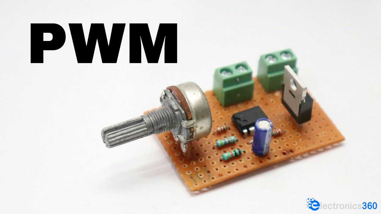Pulse Width Modulation (PWM) Signal Generator Using LM358 Op-Amp IC