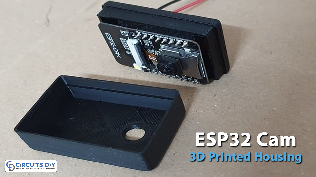ESP32 Cam Housing - 3D Printed