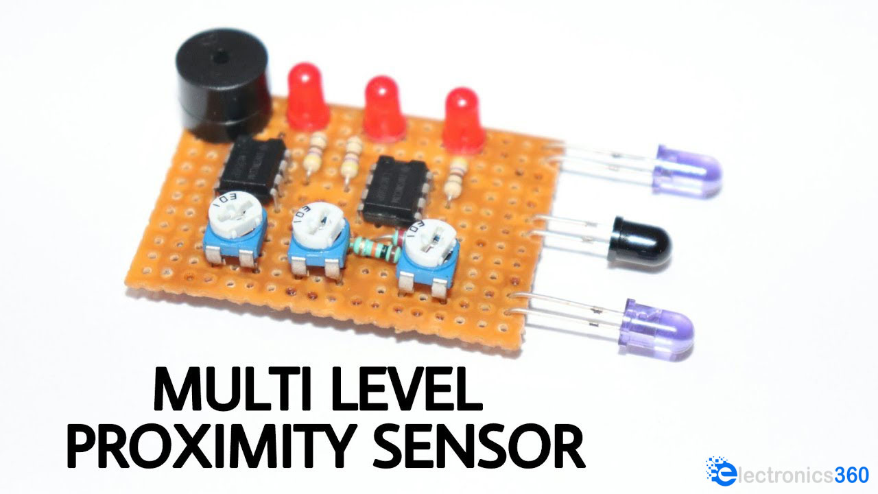 How To Make A Multi-Level Proximity Sensor Using LM358 Amplifiers