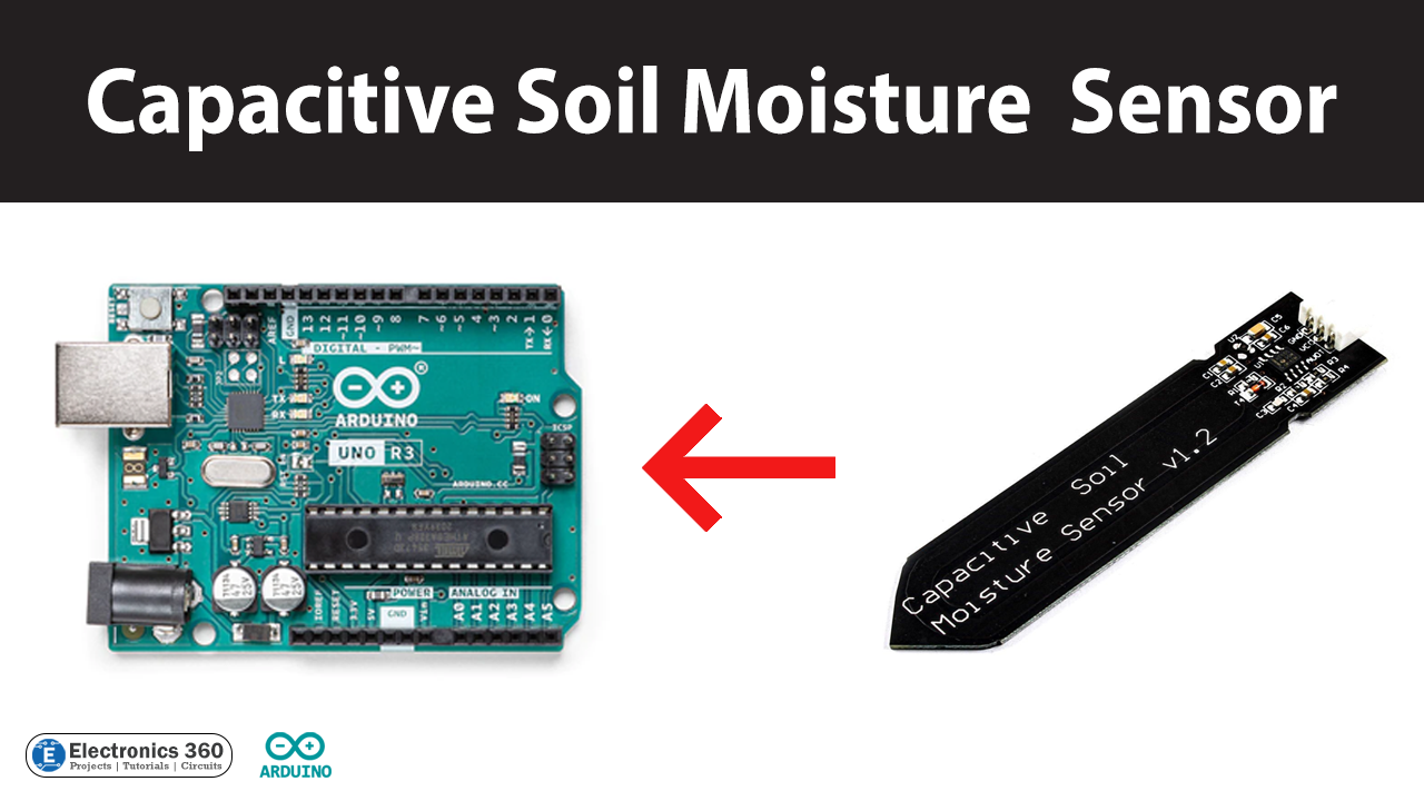Interfacing Capacitive Soil Moisture Sensor with Arduino