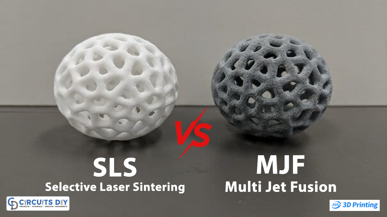 What are the differences between SLS parts &amp; MJF parts at JLCPCB 3D Printing