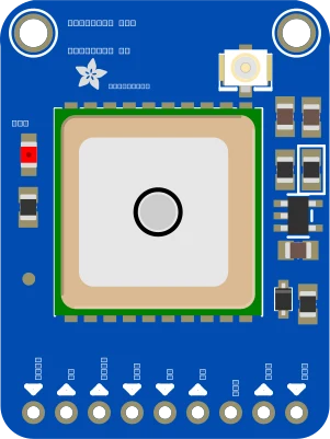 Adafruit Ultimate GPS Breakout - 66 channel w/10 Hz updates illustration