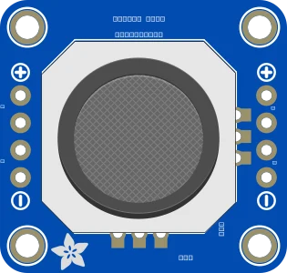 Analog Mini Thumbstick Breakout Board illustration