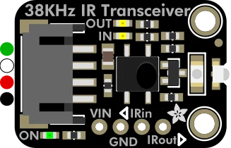 Adafruit Infrared IR Remote Transceiver - STEMMA JST PH 2mm illustration