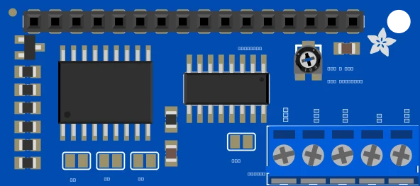 i2c / SPI character LCD backpack - STEMMA QT / Qwiic illustration