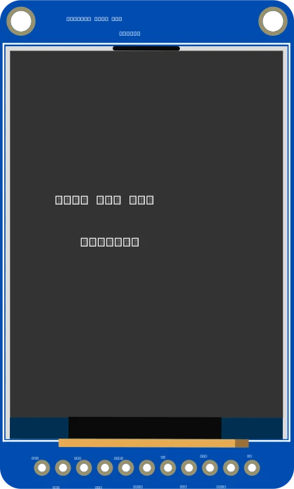 2.0" 320x240 Color IPS TFT Display with microSD Card Breakout illustration