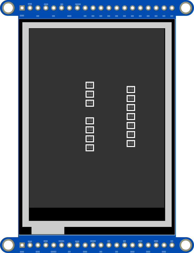 2.8" TFT LCD with Touchscreen Breakout Board w/MicroSD Socket illustration