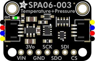 Adafruit SPA06-003 Temperature + Pressure Sensor illustration