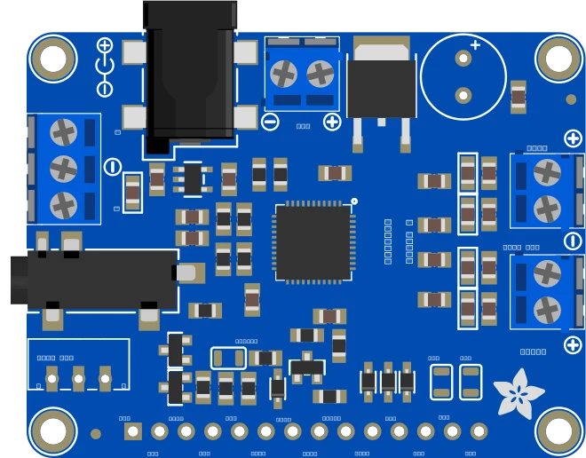 Stereo 20W Class D Audio Amplifier - MAX9744 illustration