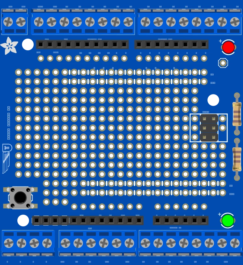 Proto-Screwshield (Wingshield) R3 Kit for Arduino illustration