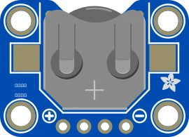 12mm Coin Cell Breakout Board illustration