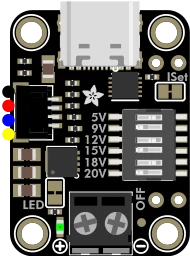 Adafruit USB Type C Power Delivery Dummy - I2C or Switchable illustration
