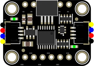 Adafruit TSC2007 I2C Resistive Touch Screen Controller illustration