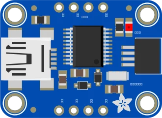 Resistive Touch Screen to USB Mouse Controller - AR1100 illustration