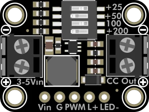 Adafruit TPS61169 Constant Current Boost Converter for LEDs illustration