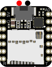 Adafruit Audio BFF Add-on for QT Py and Xiao illustration