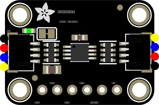 Adafruit MCP9808 High Accuracy I2C Temperature Sensor Breakout illustration