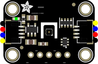 Adafruit Sensirion SHT40 Temperature & Humidity Sensor illustration