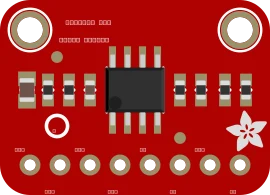 ADT7410 High Accuracy I2C Temperature Sensor Breakout Board illustration