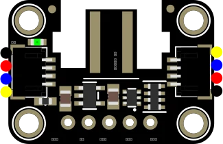 Adafruit Wii Nunchuck Breakout Adapter illustration