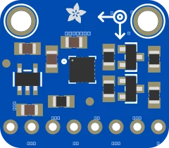 Adafruit Triple-Axis Accelerometer - ±2/4/8g @ 14-bit - MMA8451 illustration
