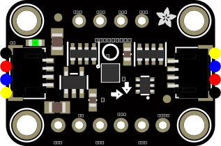 Adafruit LSM303AGR Accelerometer Magnetometer - STEMMA QT Qwiic illustration