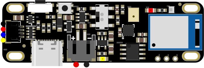 Adafruit LED Glasses Driver - nRF52840 Sensor Board illustration