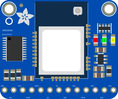 Adafruit ATWINC1500 WiFi Breakout with uFL Connector illustration