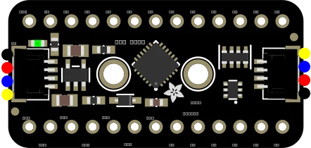 Adafruit TCA8418 Keypad Matrix and GPIO Expander Breakout illustration