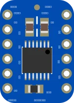 TXB0104 Bi-Directional Level Shifter illustration
