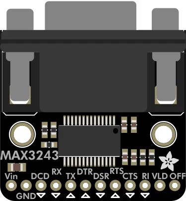 Adafruit RS-232 Full Pinout Level-Shifter Breakout illustration