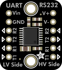 Adafruit RS232 Pal - Two Channel UART to RS-232 Level Shifters illustration