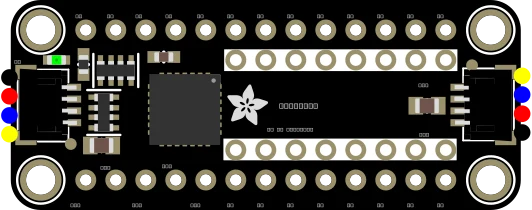 Adafruit MCP23017 I2C GPIO Expander Breakout illustration