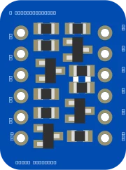 4-channel I2C-safe Bi-directional Logic Level Converter illustration