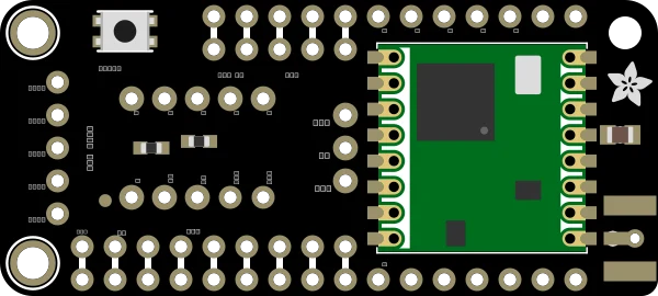 Adafruit Radio FeatherWing - RFM69HCW 900MHz illustration