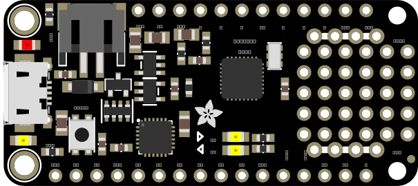 Adafruit Feather 328P - Atmega328P 3.3V @ 8 MHz illustration