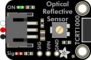 Adafruit STEMMA Reflective Photo Interrupt Sensor - TCRT1000 illustration