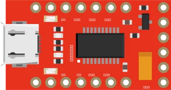 SparkFun FT231X Breakout illustration