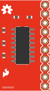 SparkFun Transceiver Breakout - MAX3232 illustration