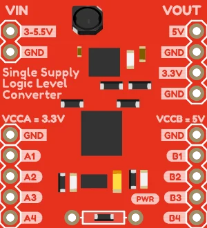 SparkFun Logic Level Converter - Single Supply illustration