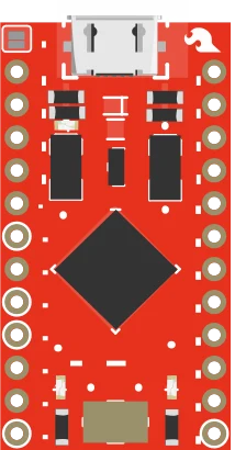 Pro Micro - 5V/16MHz illustration