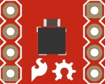 SparkFun Triple Axis Accelerometer Breakout - ADXL362 illustration