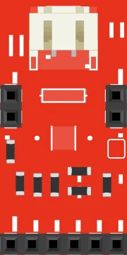 SparkFun Coulomb Counter Breakout - LTC4150 illustration