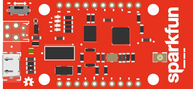SparkFun ESP8266 Thing - Dev Board illustration