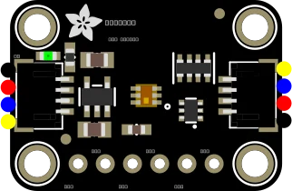 Adafruit TSL2591 High Dynamic Range Digital Light Sensor illustration