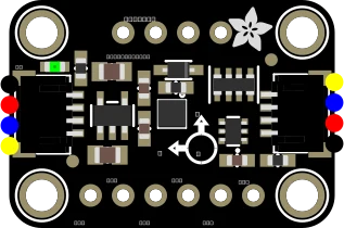 Adafruit Triple-axis Magnetometer - LIS3MDL illustration